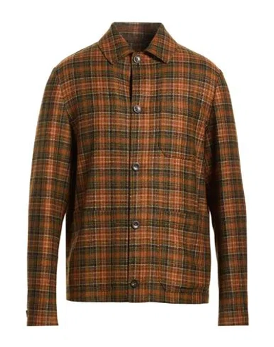 Montedoro By Slowear Man Jacket Tan Size 42 Virgin Wool, Cashmere In Brown