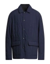 Montedoro By Slowear Man Puffer Midnight Blue Size 44 Polyamide In Blue