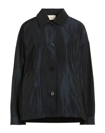 Montedoro By Slowear Woman Jacket Midnight Blue Size 8 Polyester