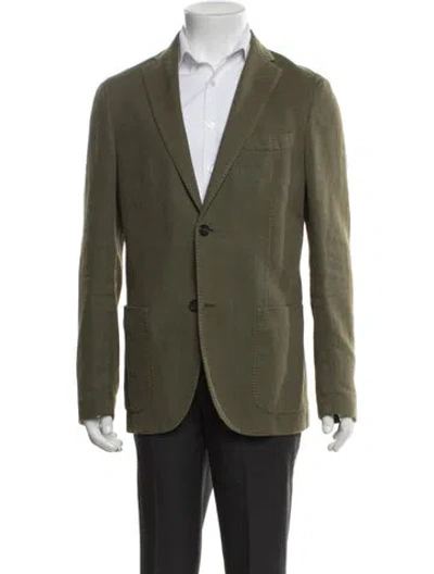 Pre-owned Montedoro Coat In Green