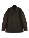 Montedoro Cotton Jacket In Brown