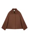Montedoro Cotton Jacket In Brown