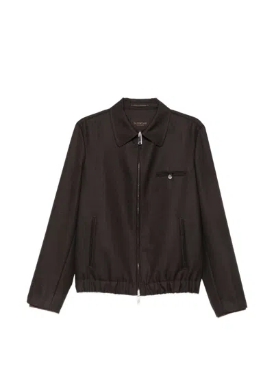 Montedoro Dark Brown Zip Jacket