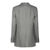 Montedoro Grey Casual Jacket In Multicolor
