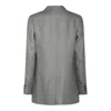 Montedoro Grey Casual Jacket In Multicolor