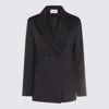 Montedoro Black Linen Casual Jacket