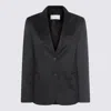 Montedoro Notched-lapel Single-breasted Blazer In Black