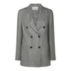 Montedoro Double-breasted Blazer In Multicolor