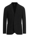 Montedoro Man Blazer Black Size 42 Cotton In Black