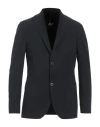 Montedoro Man Blazer Black Size 40 Polyester