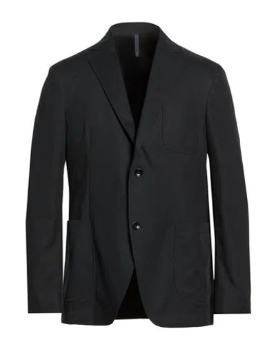 Montedoro Man Blazer Black Size 44 Polyester