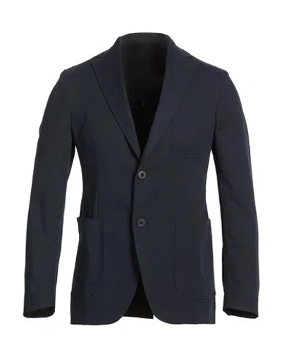 Montedoro Man Blazer Midnight Blue Size 36 Polyester