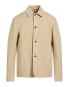 Montedoro Man Jacket Beige Size 42 Cotton, Elastane In Brown