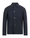 Montedoro Man Jacket Midnight Blue Size 40 Cotton, Elastane
