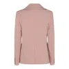 Montedoro Pink Cotton Casual Jacket In Multicolor