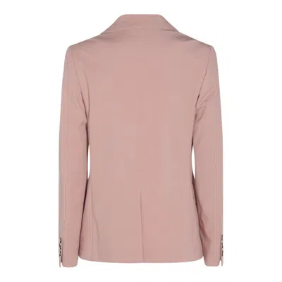 MONTEDORO MONTEDORO PINK COTTON CASUAL JACKET
