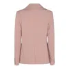 Montedoro Pink Cotton Casual Jacket In Multicolor