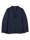Montedoro Single-breasted Blazer In Blue