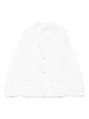 Montedoro Twill-weave Blazer In White
