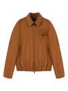 Montedoro Zip-fastening Shirt Jacket In Brown
