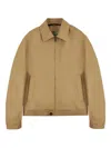 Montedoro Zip-up Bomber Jacket In Brown