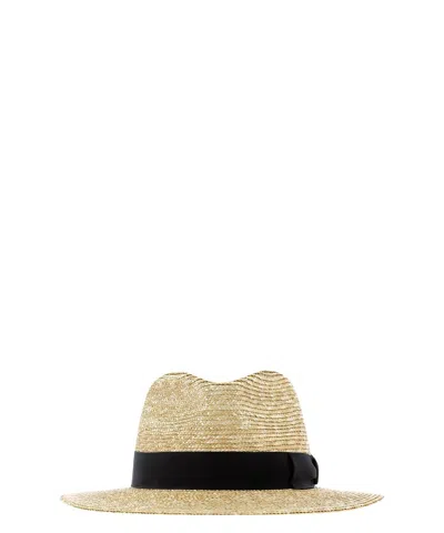 Montegallo 'lady Fedora' Hat In Beige