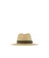 Montegallo Bogart Hats Beige In Nude
