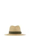 Montegallo Rafia Hat In Green