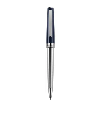 Montegrappa Armonia Duetto Ballpoint Pen In Silver