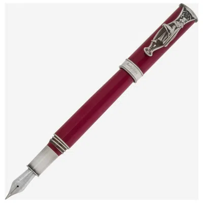 Montegrappa Dc Comics Heroes And Villains Unisex Pen In Red