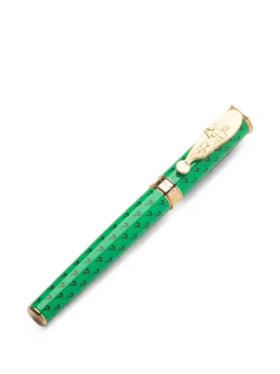 Montegrappa Dc Comics Riddler Fountain Pen In Green