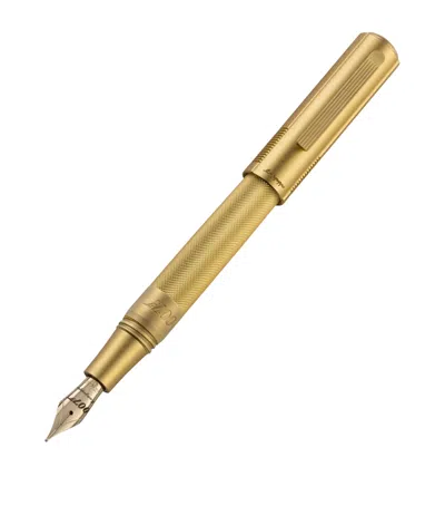 Montegrappa Goldfinger 007 Issue Medium Fountain Pen In Animal Print