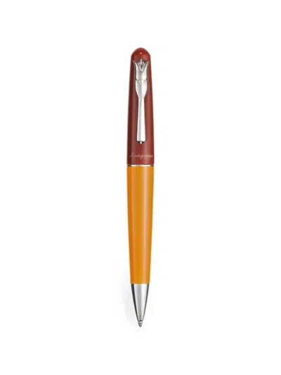 Montegrappa Logo-engraved Pen In Multi