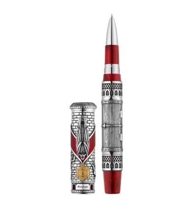 Montegrappa Sterling Silver Dracula Rollerball Pen In Multi