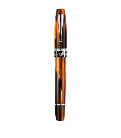 Montegrappa Tortoiseshell Extra 1930 Rollerball Pen In Brown