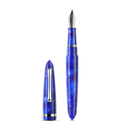 Montegrappa Venetia Fountain Pen In Blue
