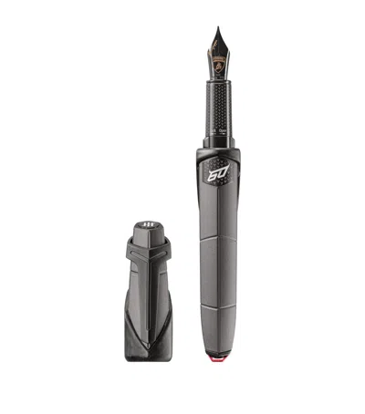 Montegrappa X Lamborghini 60° Grigio Titans Fountain Pen In Grey