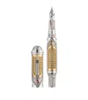 Montegrappa Yellow Gold Michelangelo Fountain Pen In Multi