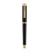 Montegrappa Yellow Gold-trim Otto Fountain Pen In Black