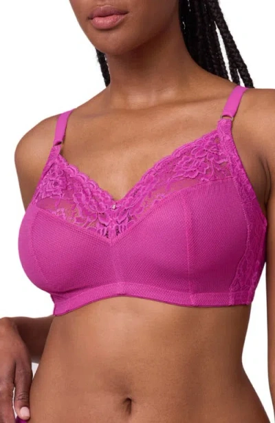 Montelle Intimates Ayla Wireless Bra In Purple