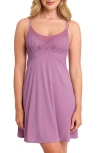 Montelle Intimates Berry Garden Chemise In Berry Glaze