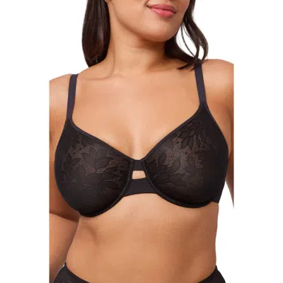 Montelle Intimates Contoure Smoothing Underwire Bra In Black