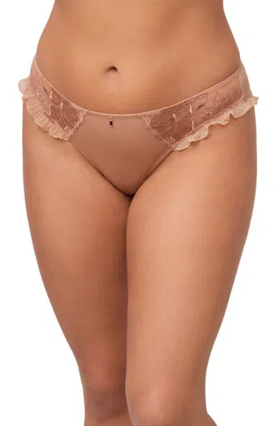 Montelle Intimates Golden Hour Brazilian Briefs In Pink