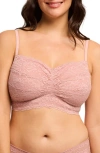 Montelle Intimates Lace Bralette In Pink
