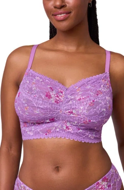 Montelle Intimates Lace Bralette In Pink