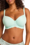 Montelle Intimates Pure Plus Underwire T-shirt Bra In Seafoam