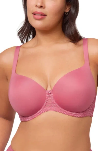 Montelle Intimates Pure Plus Underwire T-shirt Bra In Pink
