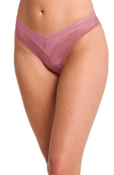 Montelle Intimates Rosaline Bikini Cut Briefs In Rose