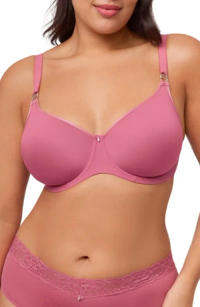 Montelle Intimates Spacer Underwire Bra In Pink