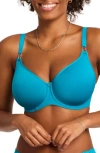 Montelle Intimates Spacer Underwire Bra In Turquoise
